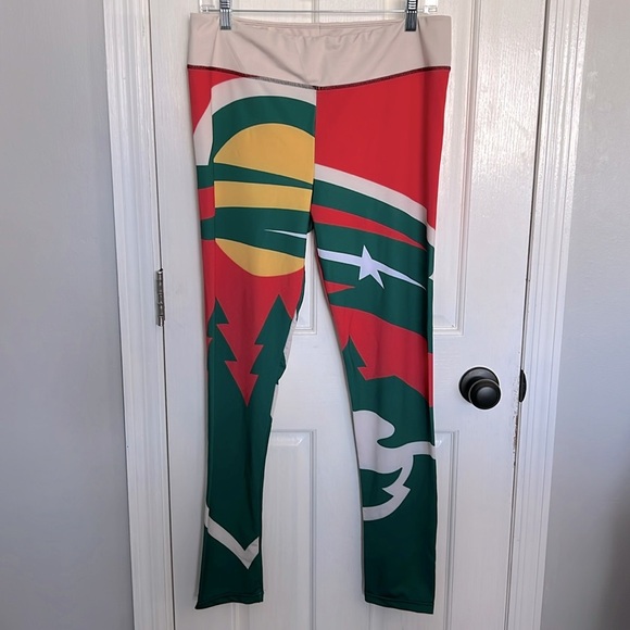 Minnesota Wild Leggings - Picture 1 of 7